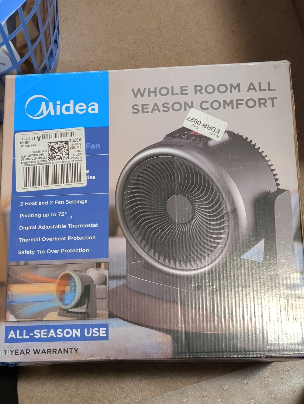 Midea Heat & Cool Fan